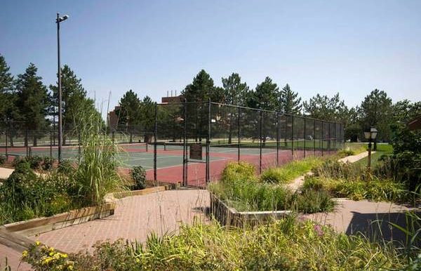 tennis courts
